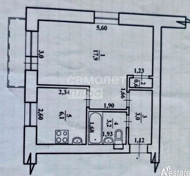 1-комн квартира ул 64-й Армии, 34,  д. 34