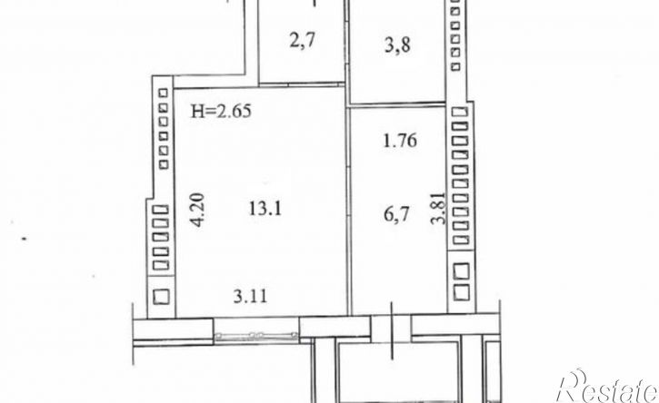 1-комн квартира ул им. Ижаева, 2/97,  д. 2/97
