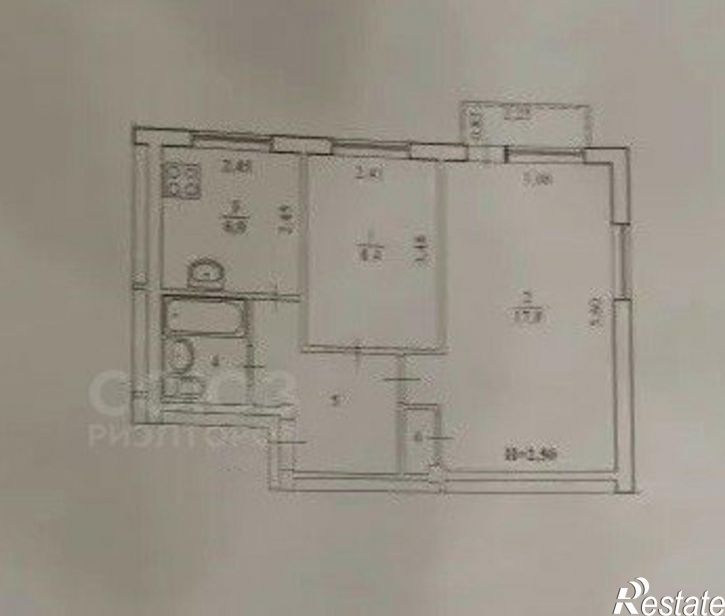 2-комн квартира ул им. Вершинина, 32,  д. 32