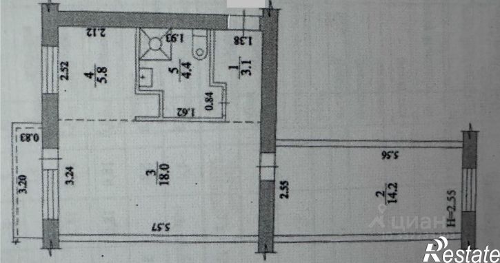 2-комн квартира ул Славская, 10,  д. 10