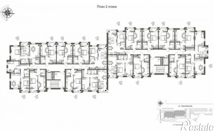 2-комн квартира в новом доме ул Революционная, 51,  д. 51