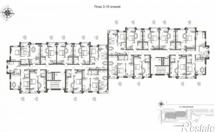 2-комн квартира в новом доме ул Революционная, 51,  д. 51