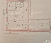 3-комн, 85.7кв м, этаж 10/10 ул. Электролесовская,  д.86