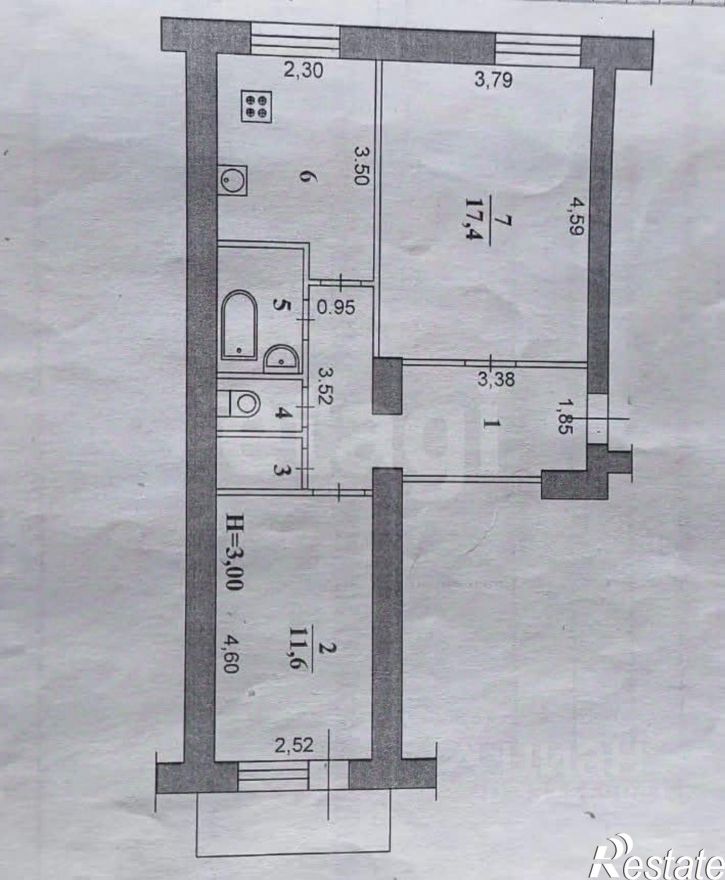 2-комн квартира ул 10-й дивизии НКВД, 2,  д. 2
