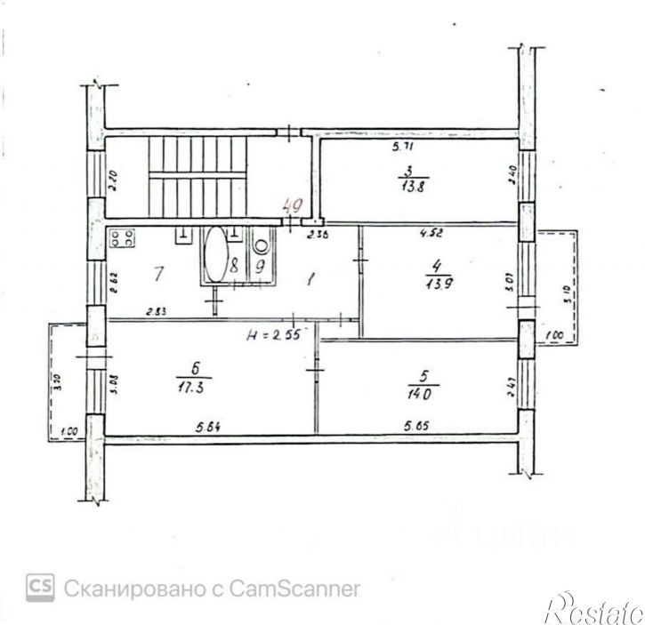 4-комн квартира ул Автомобилистов, 2,  д. 2
