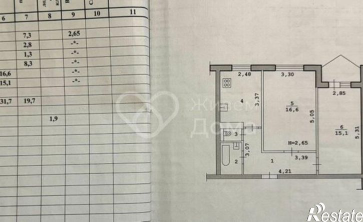 2-комн квартира ул Нарвская, 8,  д. 8