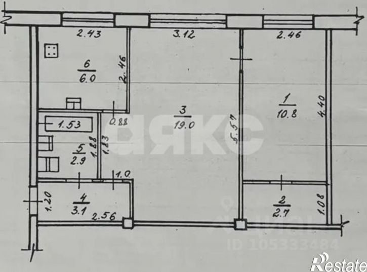 2-комн квартира ул им. Кирова, 140а,  д. 140а