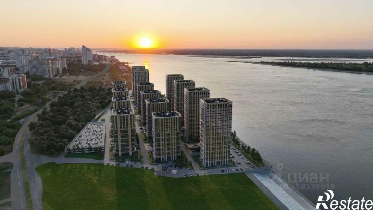 2-комн квартира в новом доме улица Степана Разина, 27