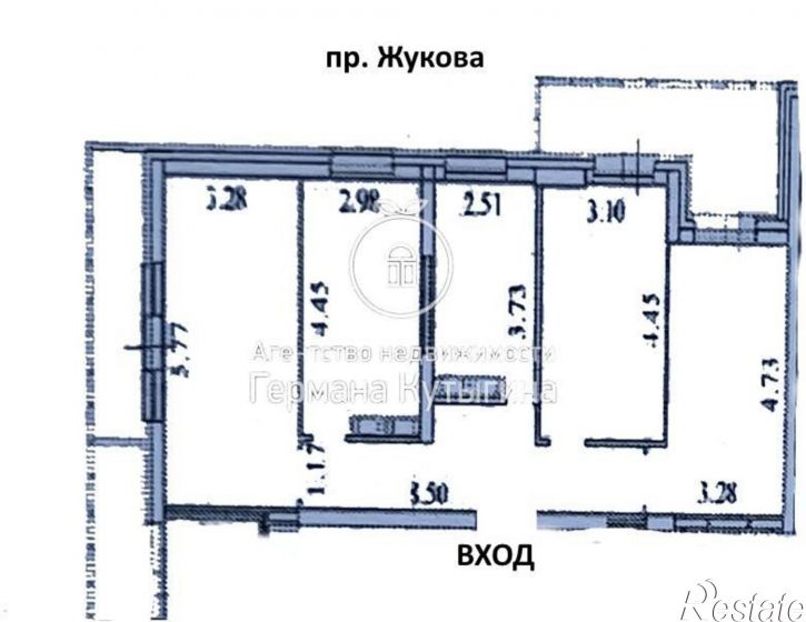 3-комн квартира Россия, Волгоградская область