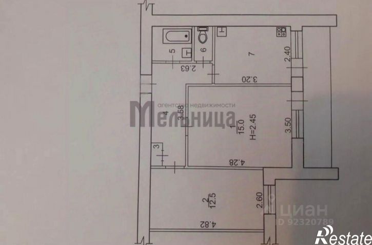 2-комн квартира ул Загорская, 8,  д. 8