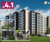 2-комн, 56 кв м, этаж 5/9 улица Константина Симонова