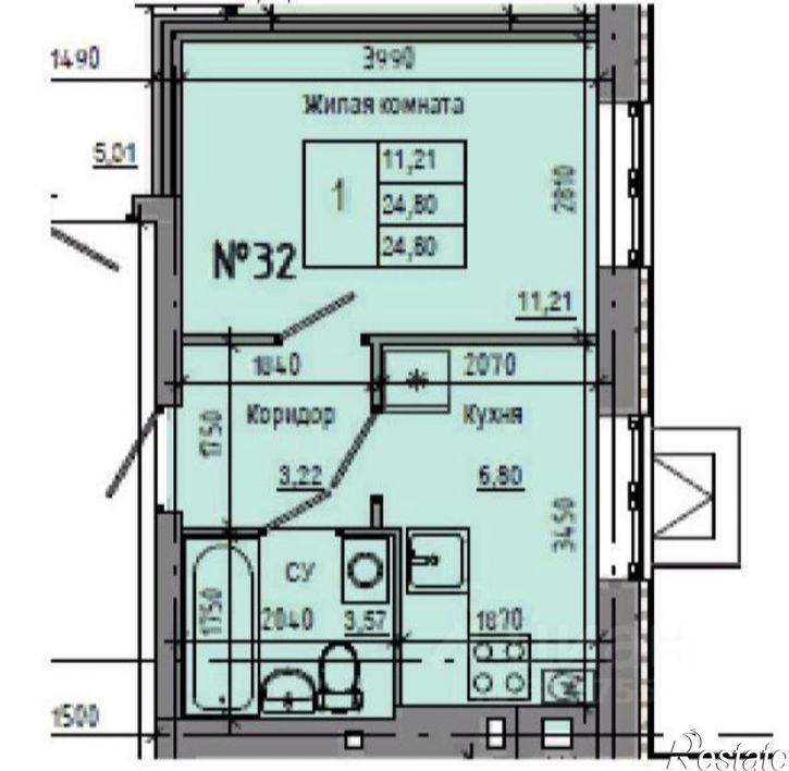 1-комн квартира ул им. Иссы Плиева, 8б,  д. 8б