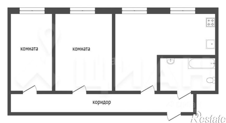 3-комн квартира ул им. Дзержинского, 42,  д. 42