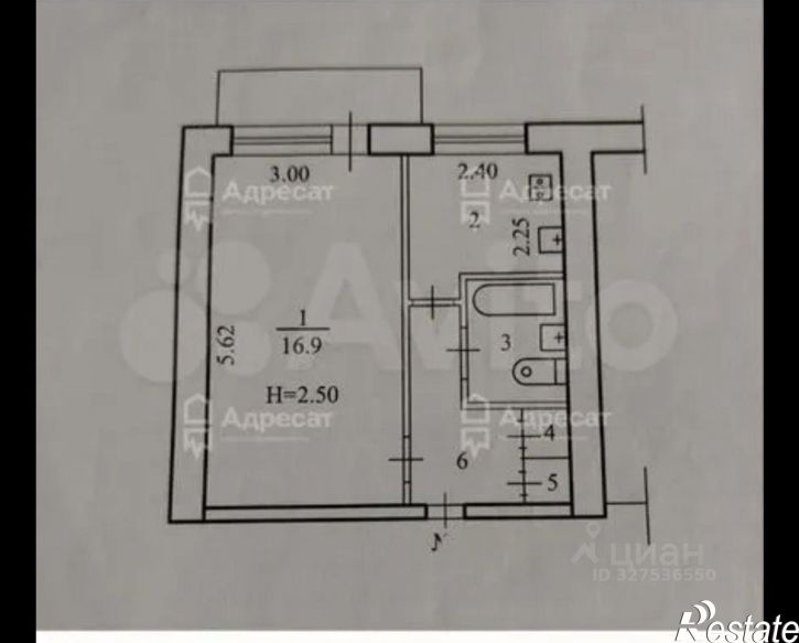 1-комн квартира ул им. Дзержинского, 51а,  д. 51а