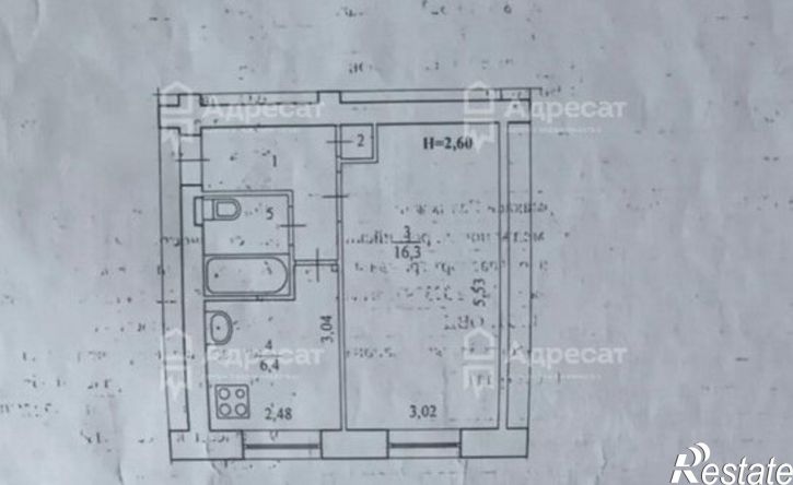 1-комн квартира ул Триумфальная, 14,  д. 14