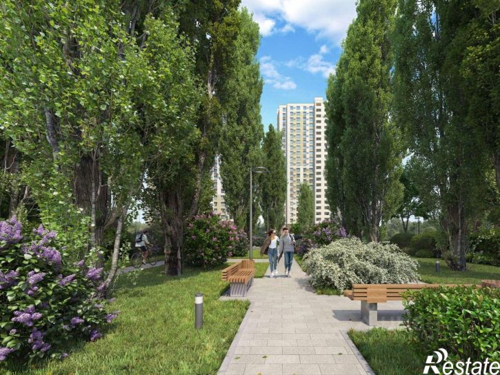 1-комн квартира в новом доме ул Новосибирская, 74,  д. 74