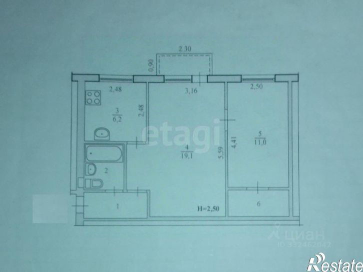 2-комн квартира ул Таращанцев, 50,  д. 50