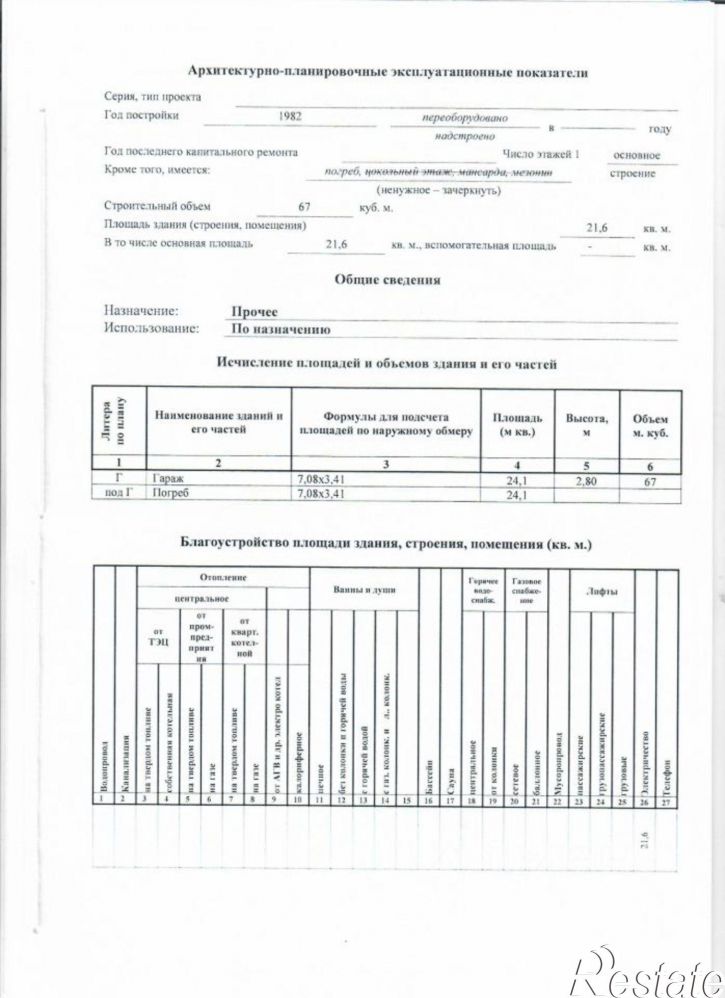 Гараж/парковка Исетская улица, 1А/229