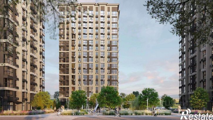 2-комн квартира в новом доме улица Степана Разина, 25/1,  д. 25/1
