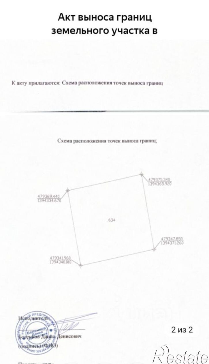 Земельный участок ул Вокзальная