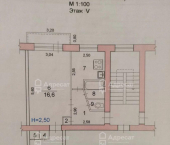 2-комн, 44.3кв м, этаж 5/5 пр-кт. Университетский,  д.40