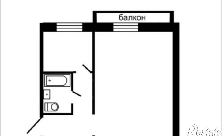 1-комн квартира ул Качинцев, 122,  д. 122