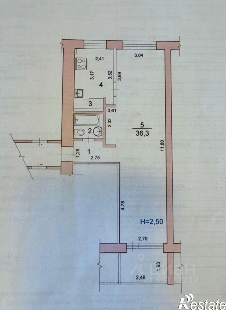 2-комн квартира ул Каменская, 8,  д. 8