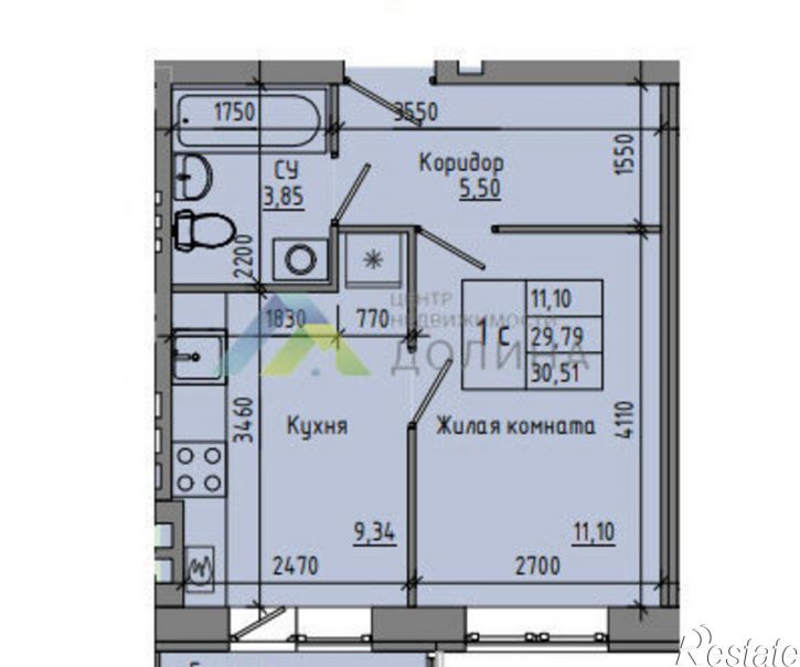 1-комн квартира ул им. гвардии красноармейца Химина, 8б,  д. 8б