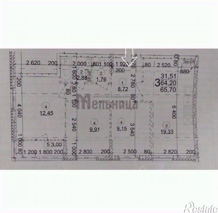 3-комн квартира ул Промышленная, 5,  д. 5