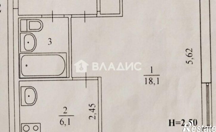 1-комн квартира ул Тарифная, 7,  д. 7