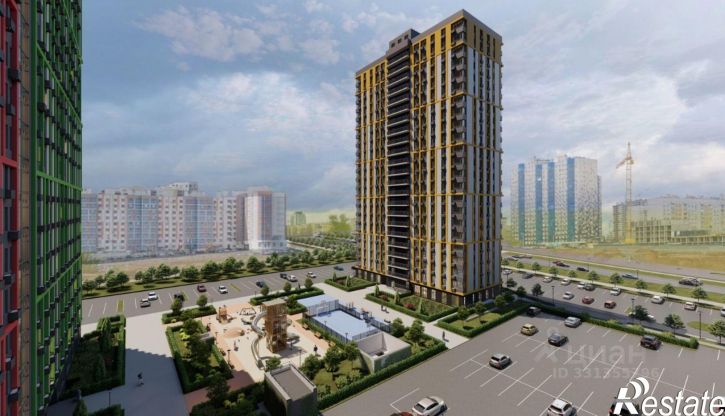 2-комн квартира в новом доме район Семь Ветров, улица 8-й Воздушной Армии