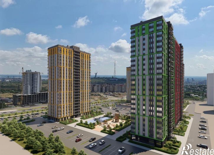 2-комн квартира в новом доме район Семь Ветров, улица 8-й Воздушной Армии