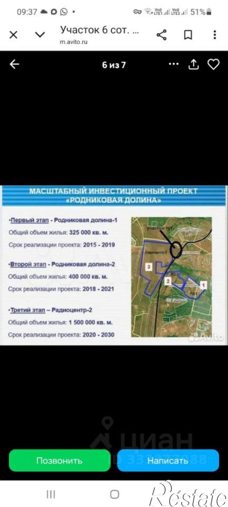 Земельный участок ул Каневская, 8,  д. 8