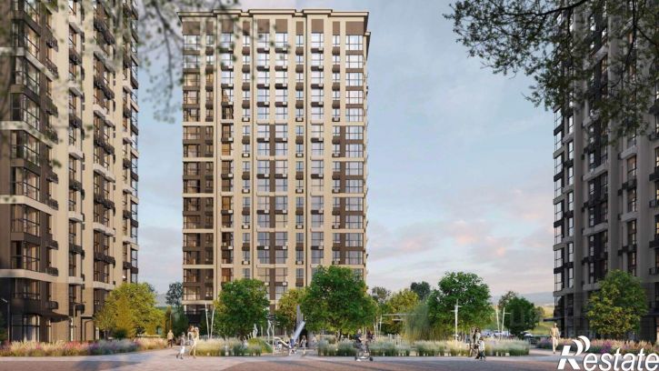 3-комн квартира в новом доме улица Степана Разина, 27/1