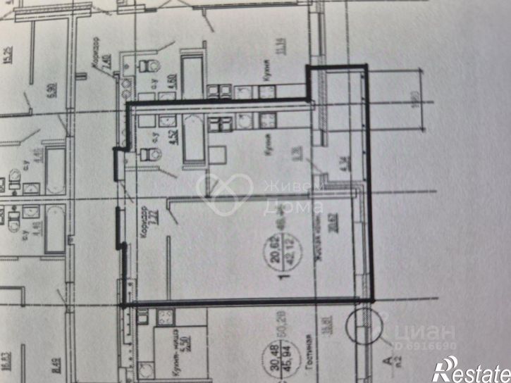 1-комн квартира ул им. Репина, 70а,  д. 70а