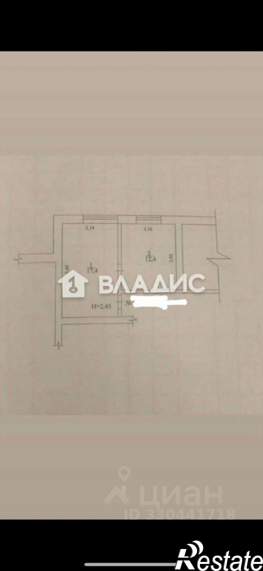 Купить комнату за 2 640 000 рублей на улица Хиросимы, 14