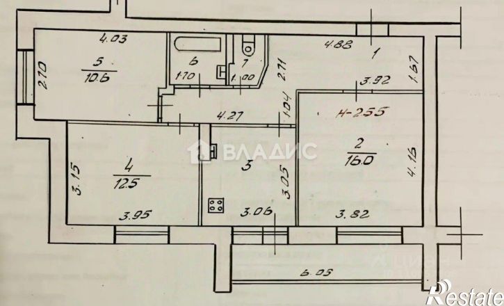 3-комн квартира Бурейская улица, 1Д,  д. 1Д