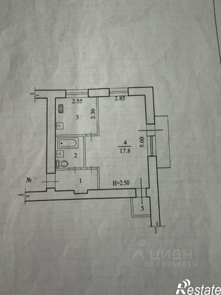 1-комн квартира Ополченская улица, 10,  д. 10