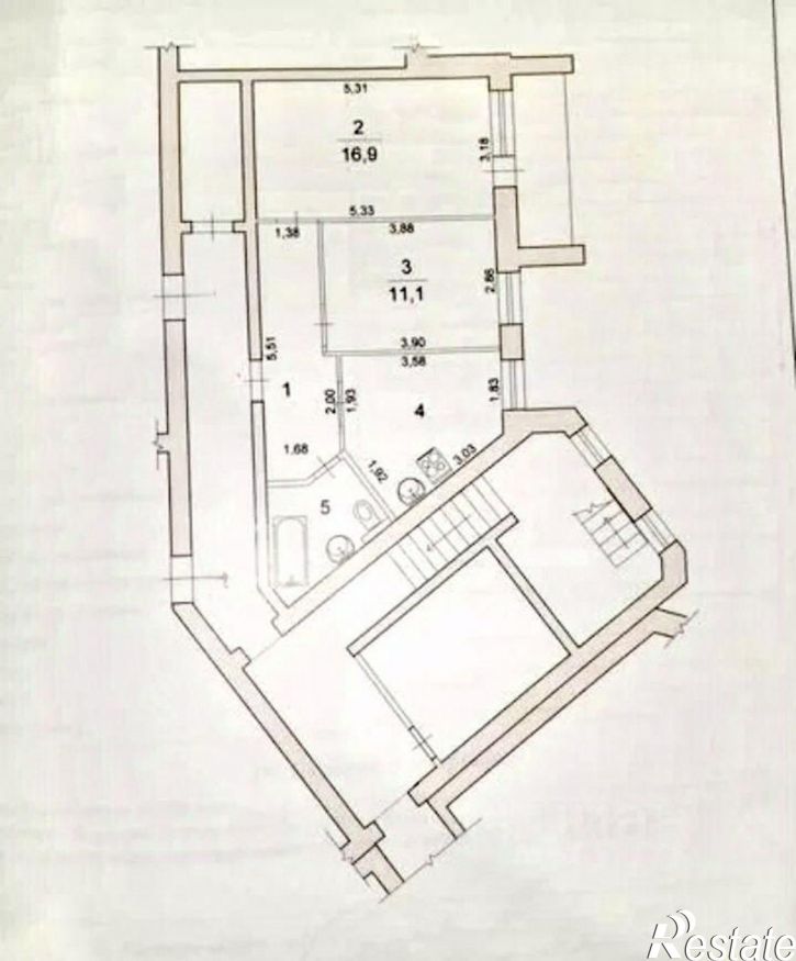 2-комн квартира Университетский проспект, 15,  д. 15