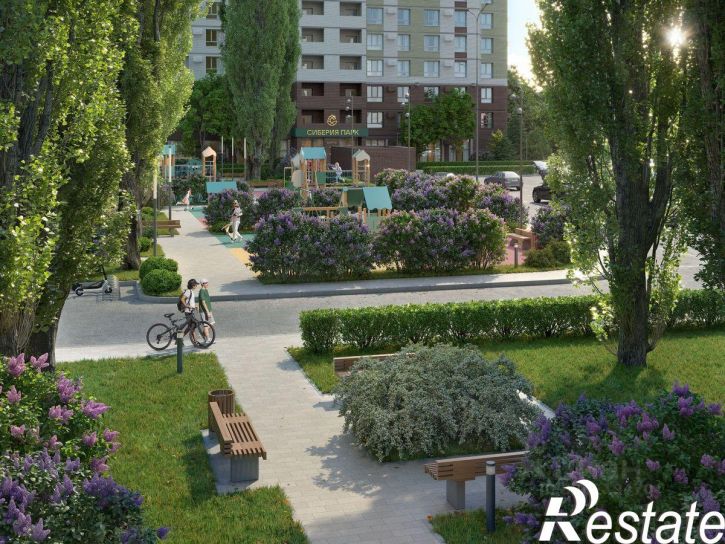 1-комн квартира в новом доме Новосибирская улица, 76,  д. 76