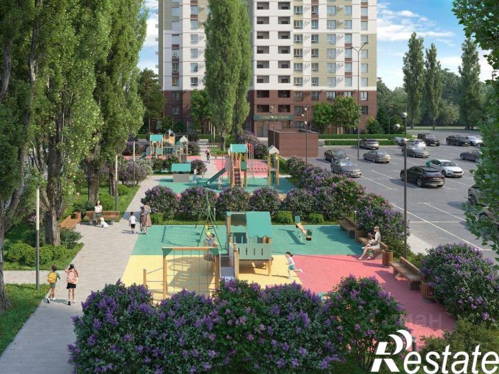 1-комн квартира в новом доме Новосибирская улица, 76,  д. 76