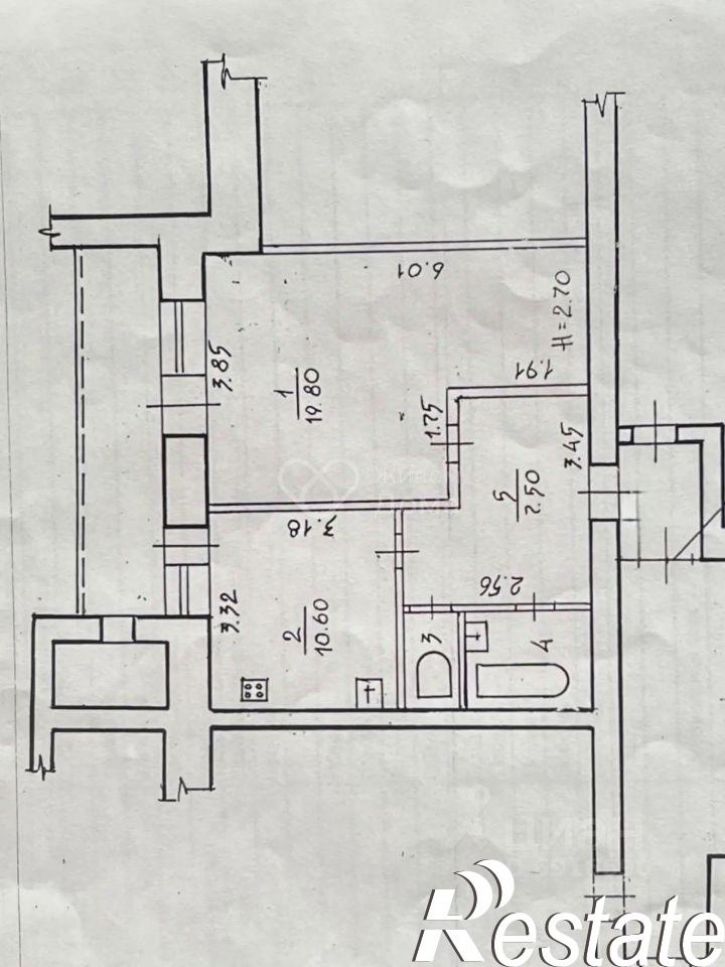 1-комн квартира Удмуртская улица, 105,  д. 105