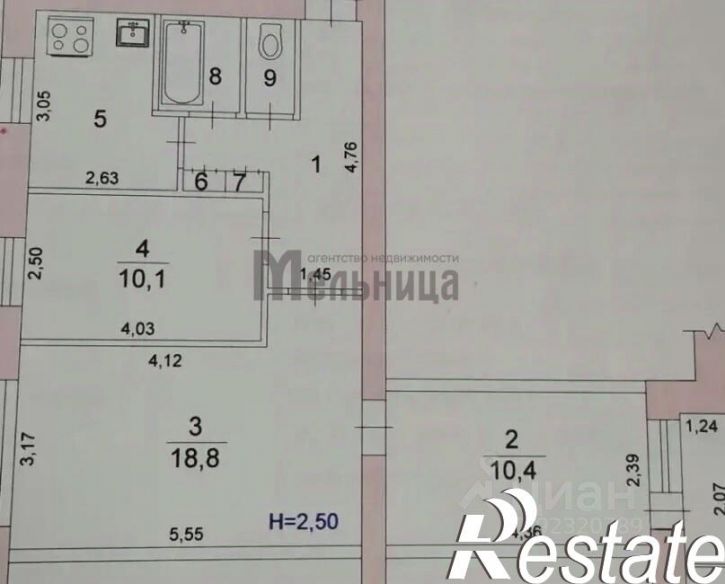 3-комн квартира улица Карла Маркса, 17,  д. 17