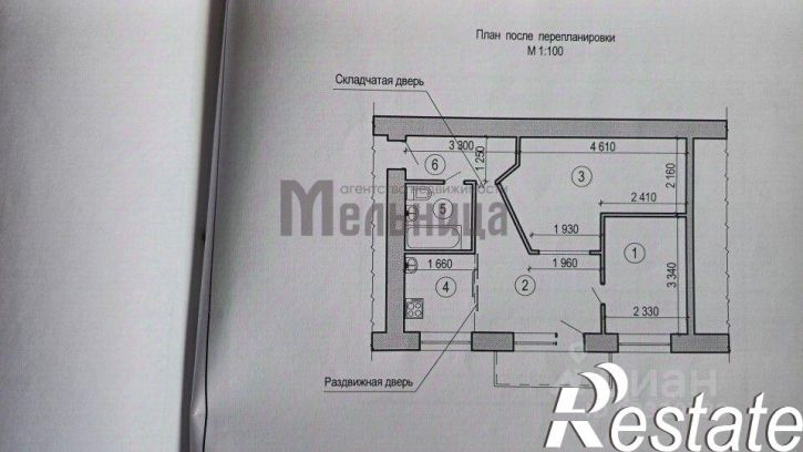 2-комн квартира улица Рокоссовского, 32,  д. 32