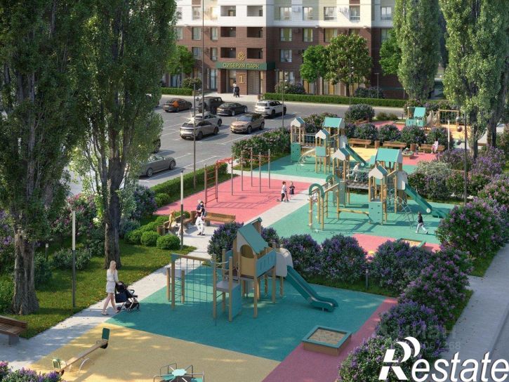 1-комн квартира в новом доме Новосибирская улица, 76,  д. 76
