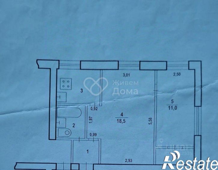 2-комн квартира Удмуртская улица, 12,  д. 12