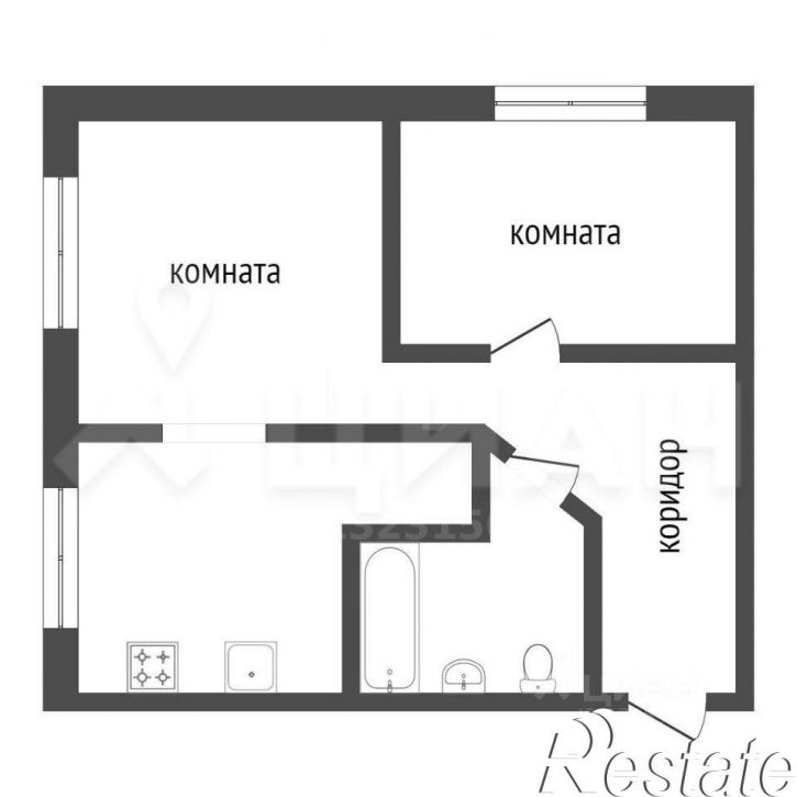 2-комн квартира Удмуртская улица, 32,  д. 32