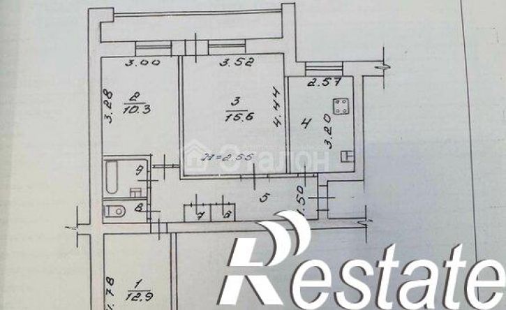 3-комн квартира улица Гейне, 17А,  д. 17А