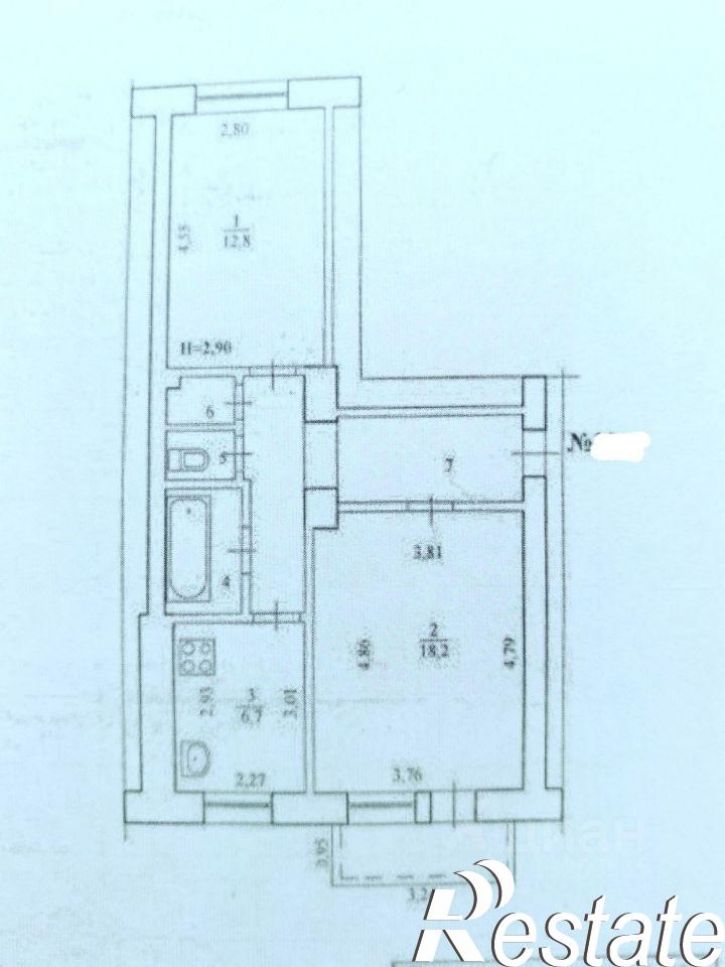 2-комн квартира проспект Ленина, 125,  д. 125
