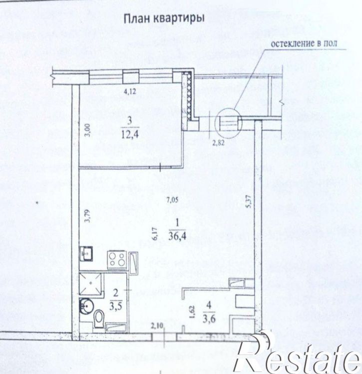 2-комн квартира ул. Гомельская,  д.7
